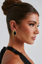 Azra - Black/Gold Earrings