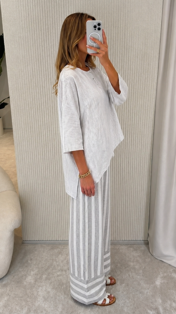 Soleil - Conjunto Blusa Assimétrica