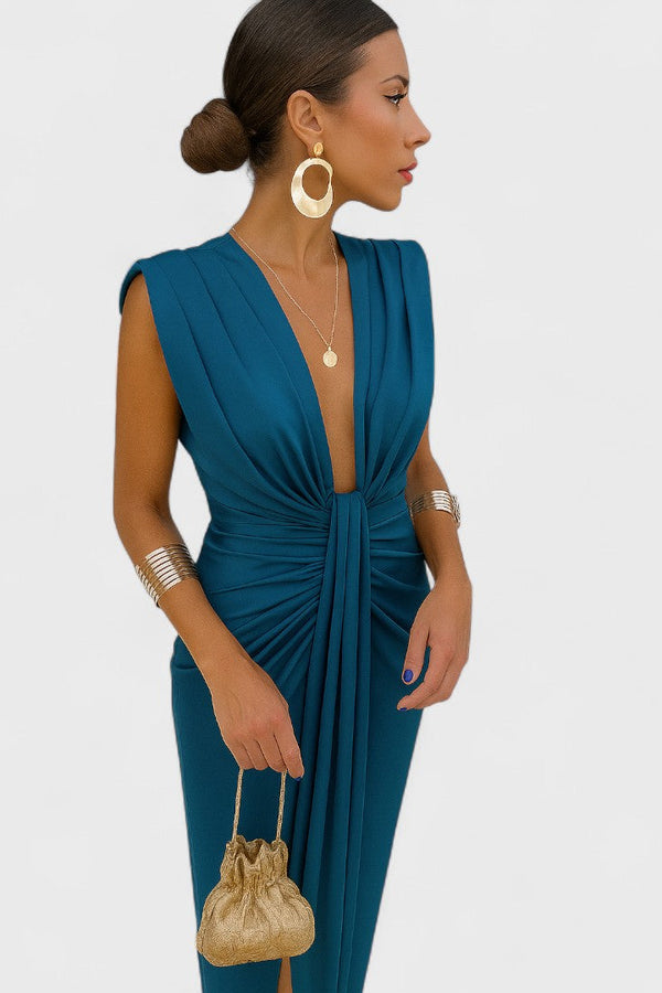 Júlia - Vestido de Decote Aberto
