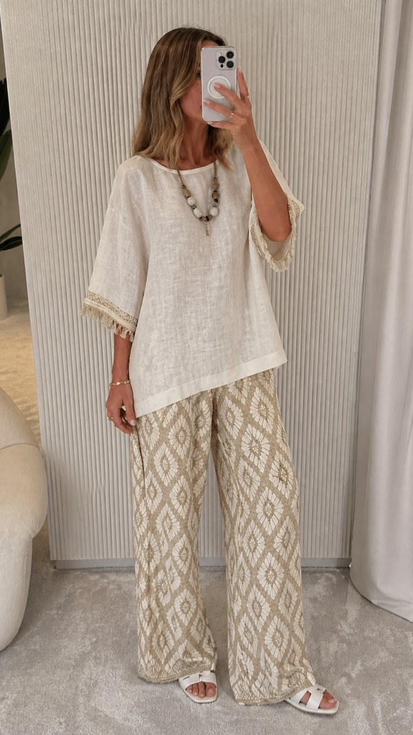 Paloma - Conjunto Boho Chic Elegante
