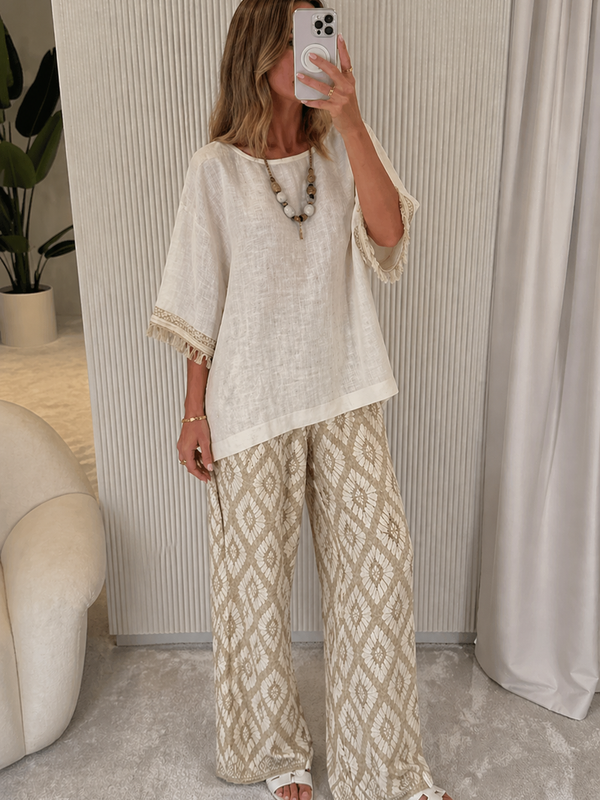 Paloma - Conjunto Boho Chic Elegante