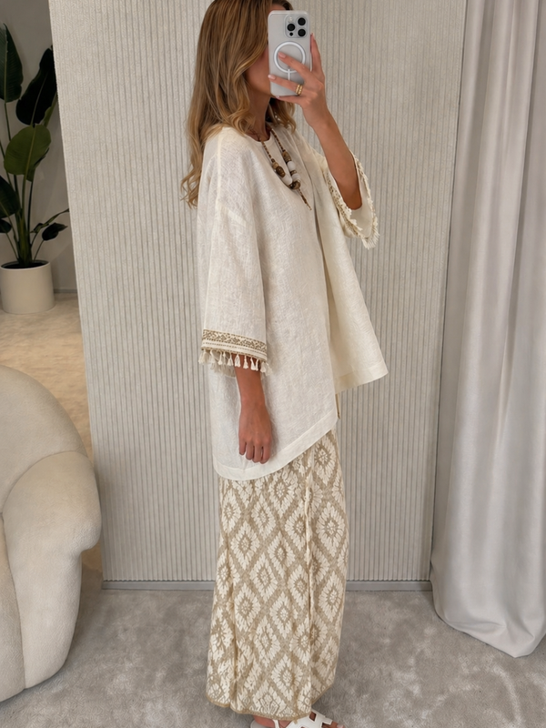 Paloma - Conjunto Boho Chic Elegante