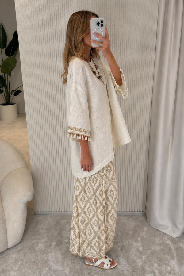 Paloma - Conjunto Boho Chic Elegante