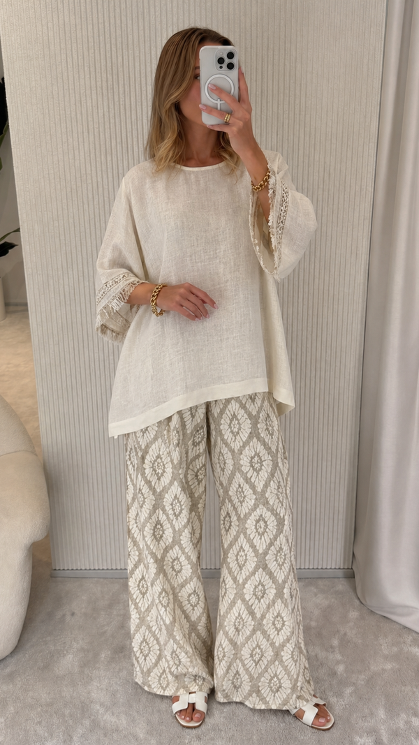 Paloma - Conjunto Boho Chic Elegante