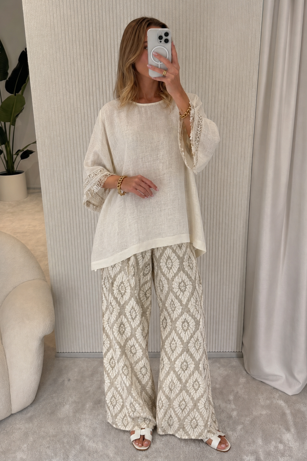 Paloma - Conjunto Boho Chic Elegante