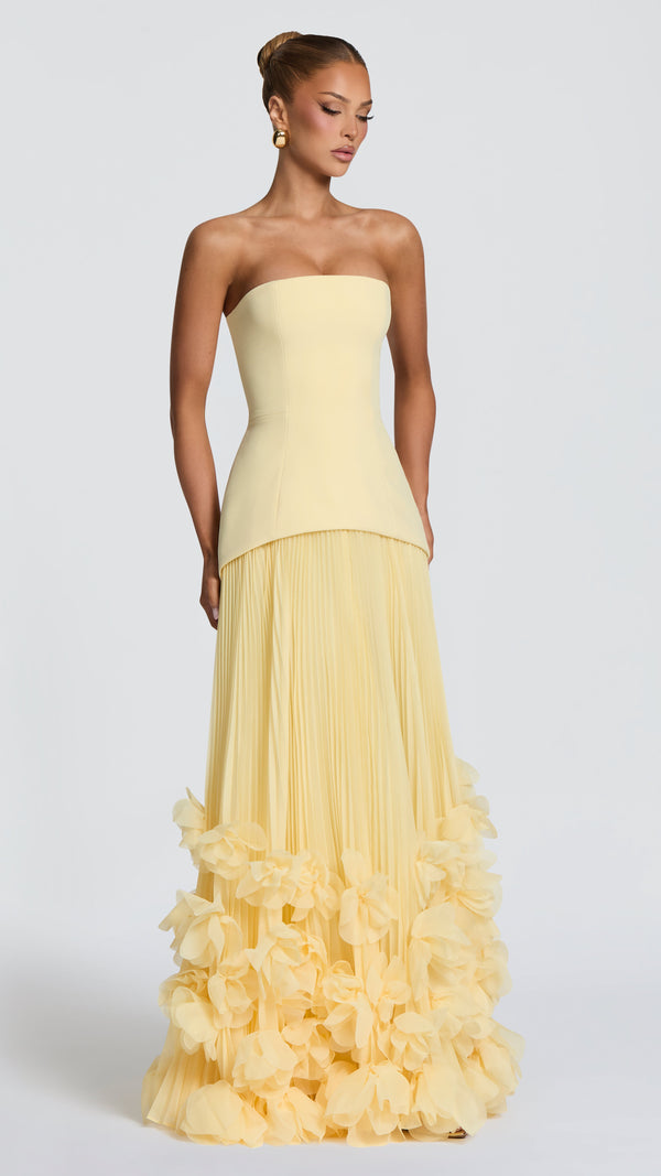 Seraphina Gown - Lemon