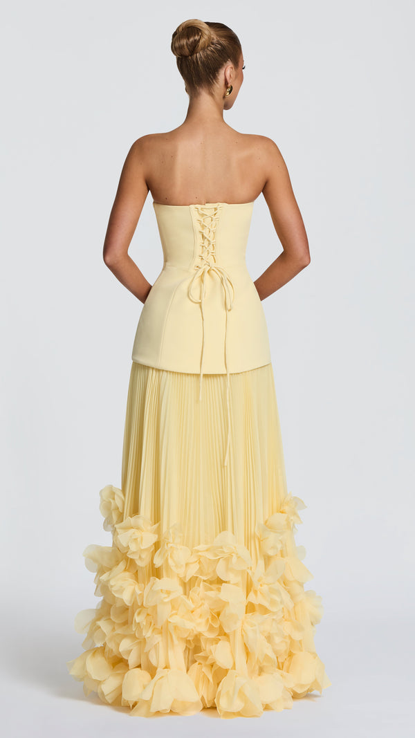 Seraphina Gown - Lemon