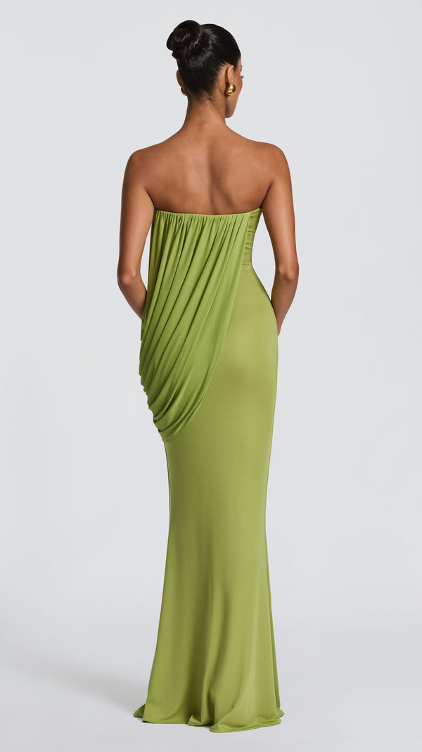 Vienna Maxi Dress - Olive