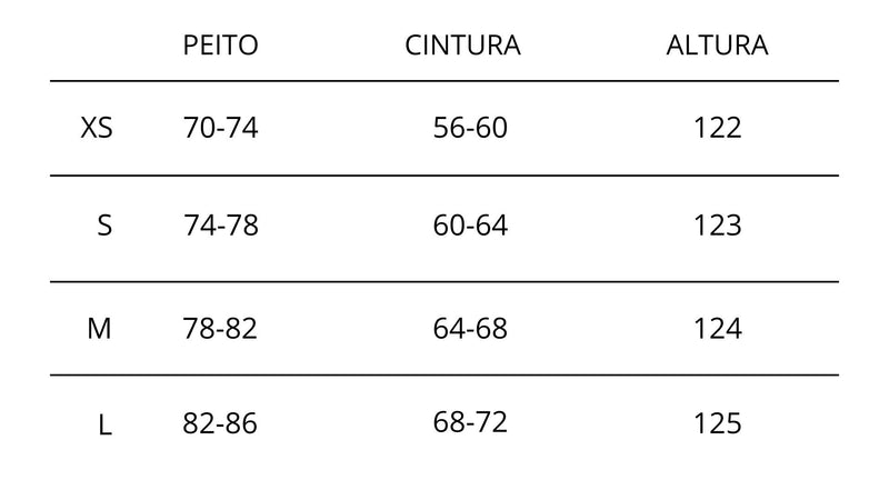 Guia de Tamanhos - Valentina - Vestido Maxi Azul-Bebé