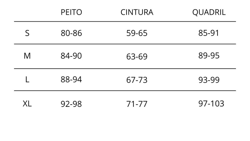 Guia de Tamanhos - Valentina - Vestido Maxi Vermelho