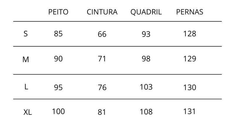 Guia de Tamanhos - Lara - Vestido Longo Sofisticado