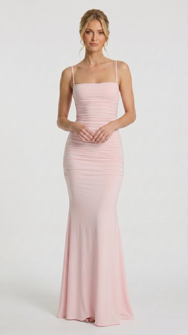 Rosalinda — Vestido Rosa-Claro