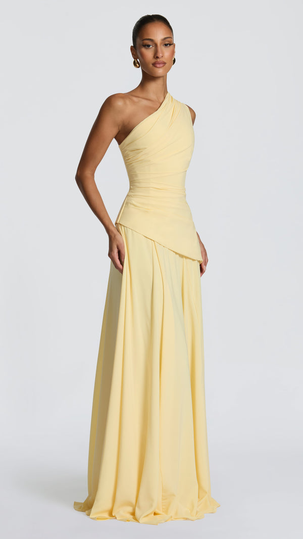 Bianca Maxi Dress - Lemon