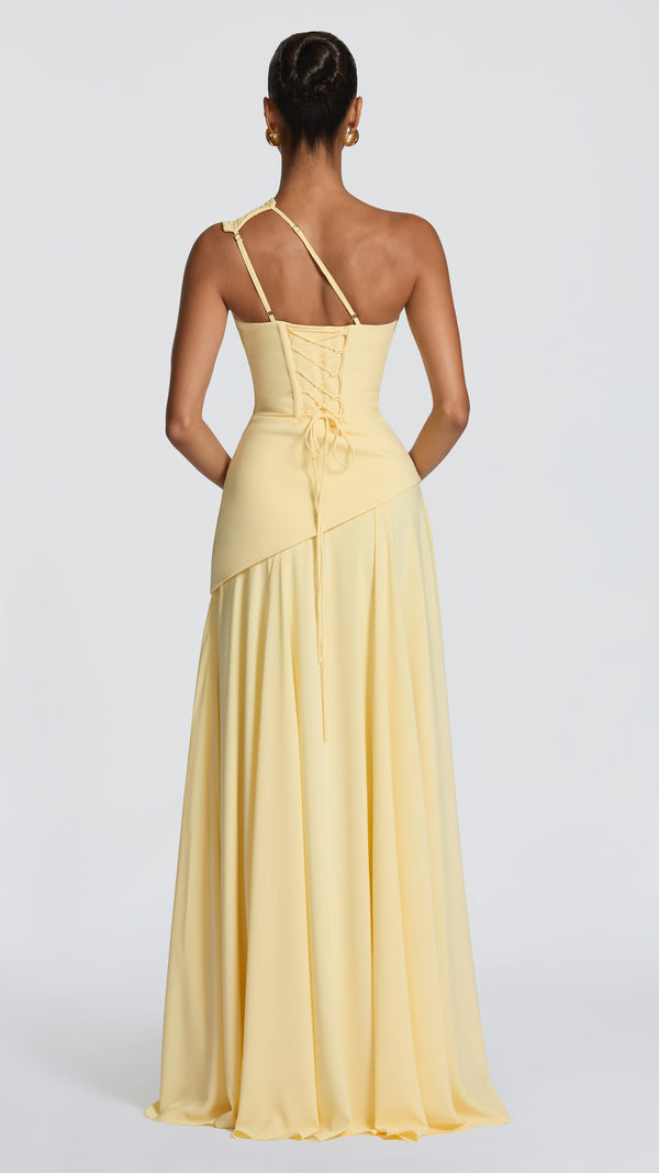 Bianca Maxi Dress - Lemon