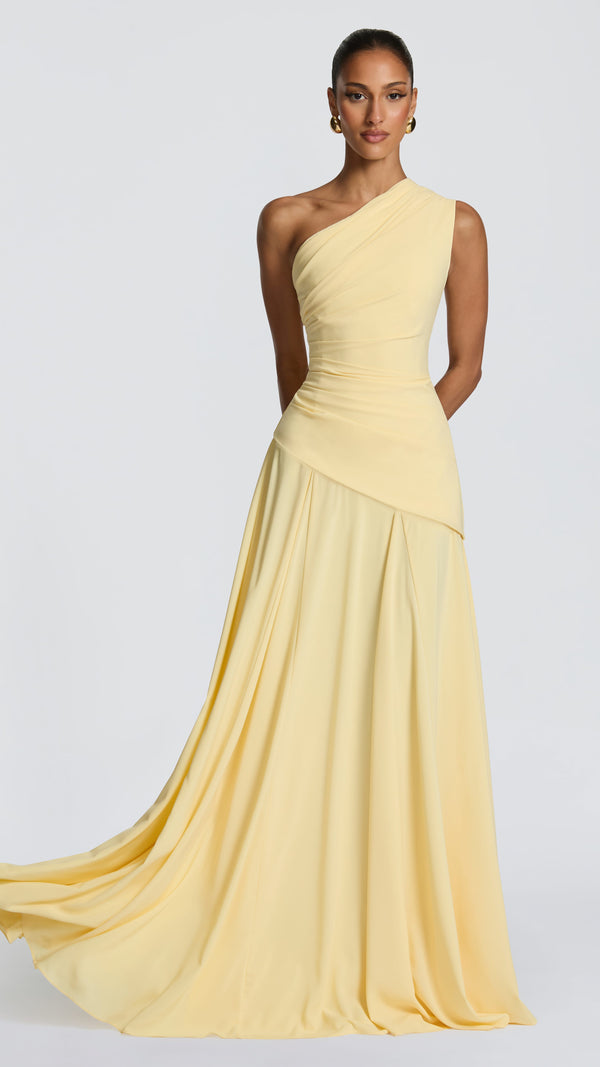 Bianca Maxi Dress - Lemon