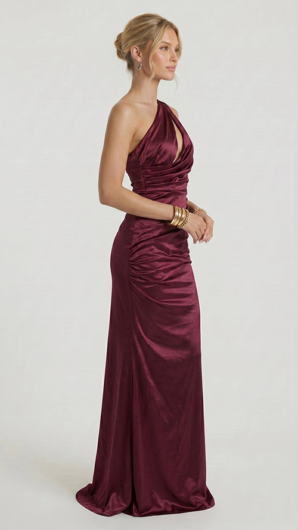 Carolina - Vestido Maxi Vermelho