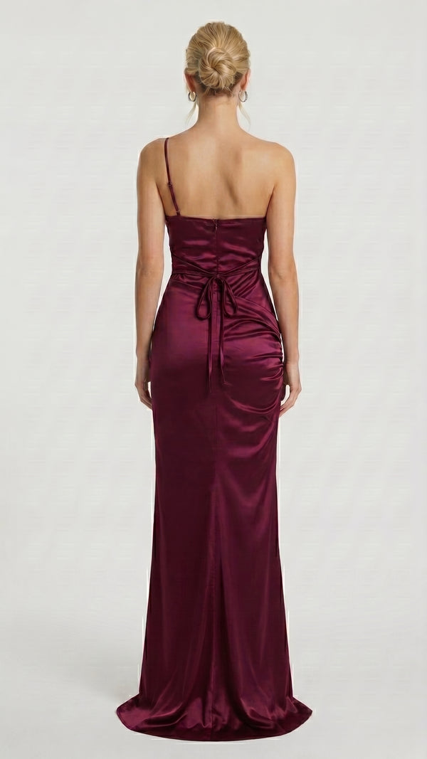 Carolina - Vestido Maxi Vermelho