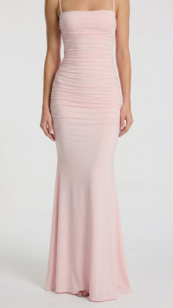 Rosalinda — Vestido Rosa-Claro