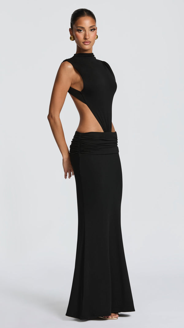 Fenella Maxi Dress - Black
