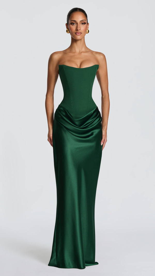 Maggie Maxi Dress - Emerald