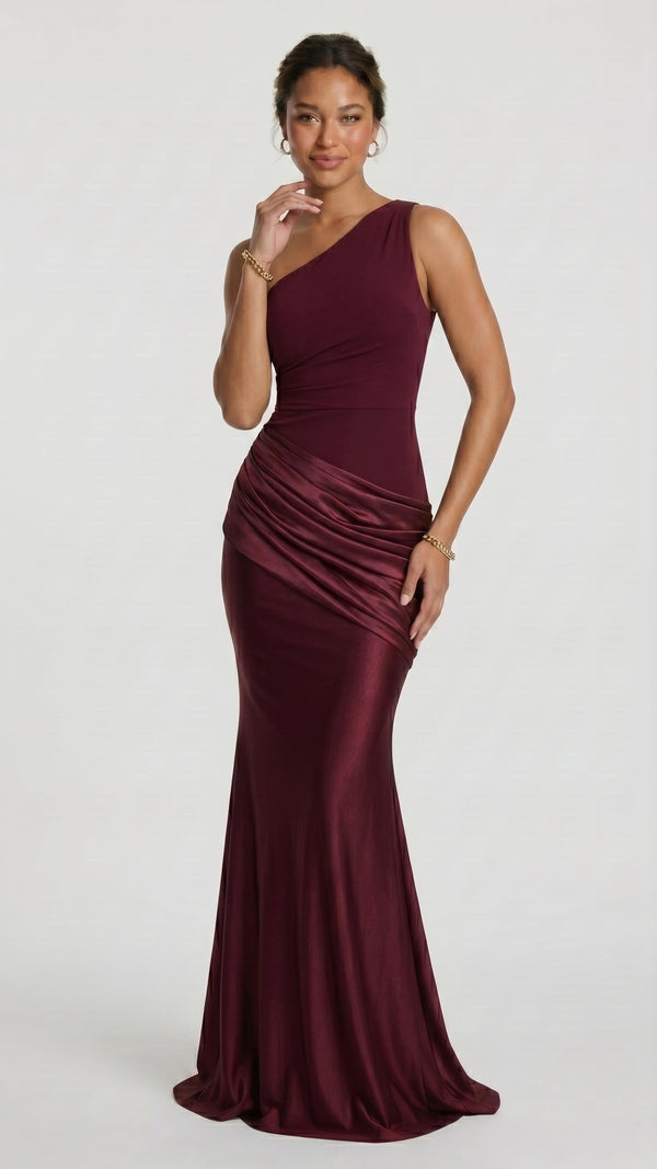 Praga - Vestido Maxi Vermelho Cereja