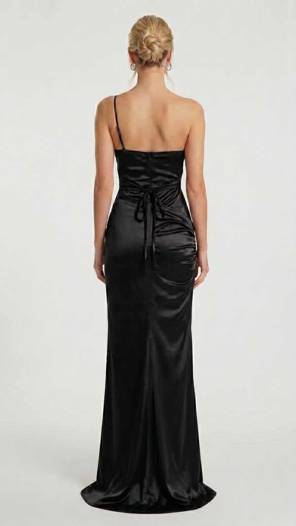 Carolina - Vestido Maxi Preto