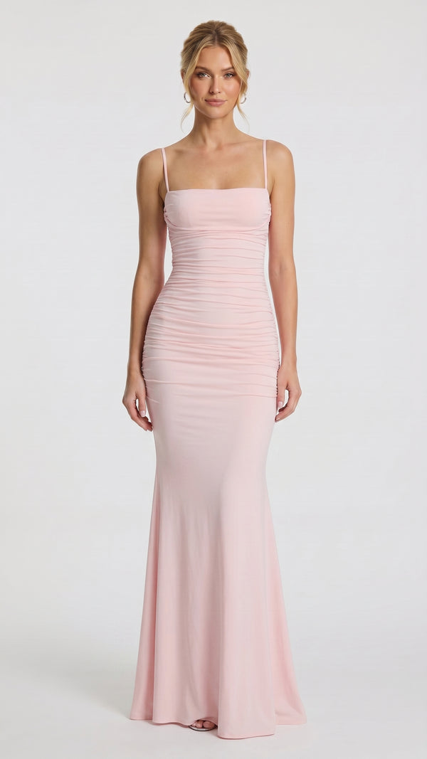 Rosalinda — Vestido Rosa-Claro