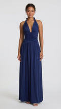 Isadora - Vestido Maxi Halter Romântico