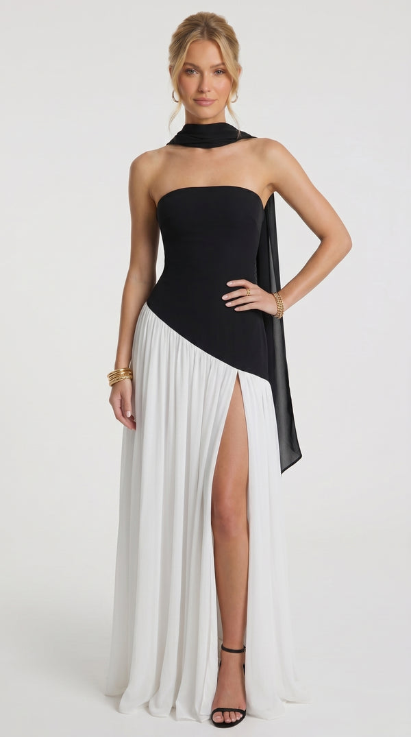 Leonor – Zeitloses langes Kleid