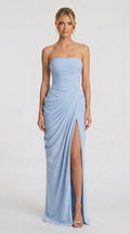 Valentina - Vestido Maxi Azul-Bebé