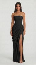 Valentina - Vestido Maxi Preto