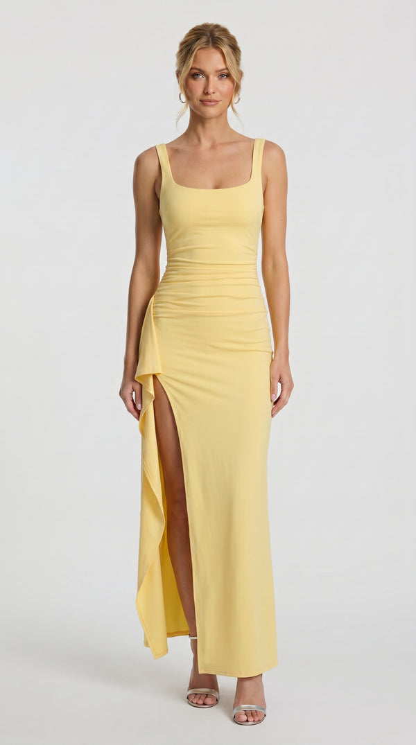 Carlota – Elegantes Abendkleid mit offenem Rücken