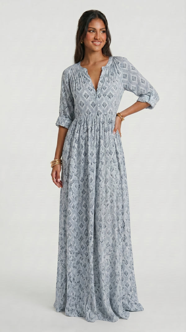 Helena - Vestido Longo Vintage